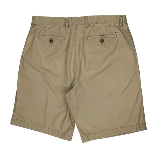 Tommy Hilfiger Chino Shorts - 36W 11L Beige Cotton