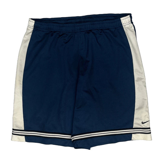 Vintage Nike Sport Shorts - Large Blue Polyester