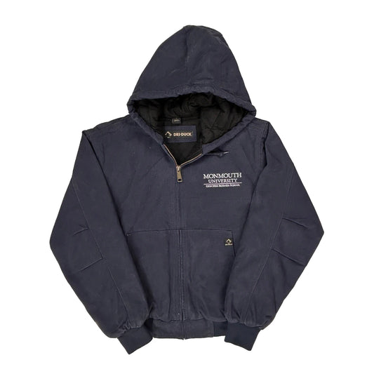 Monmouth University Dri-Duck College Jacket - Small Navy Cotton