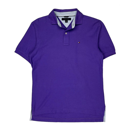 Tommy Hilfiger Polo Shirt - Medium Purple Cotton