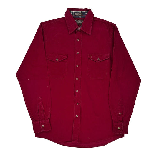 New York Sportswear Shirt - Small Red Cotton