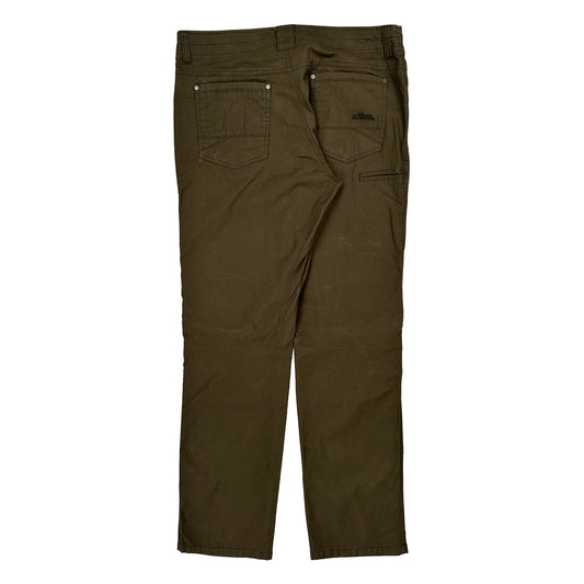 Kuhl Trousers - 36W 34L Brown Cotton Blend