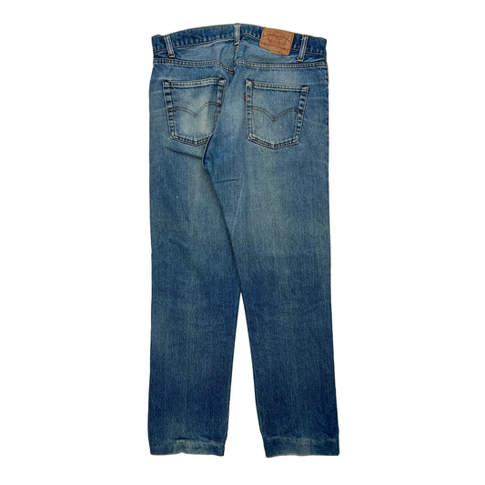 80S Levis Faded Jeans - 34W 31L Blue Denim