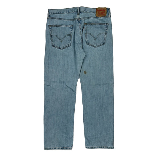 Levis Jeans - 36W 30L Light Wash Cotton