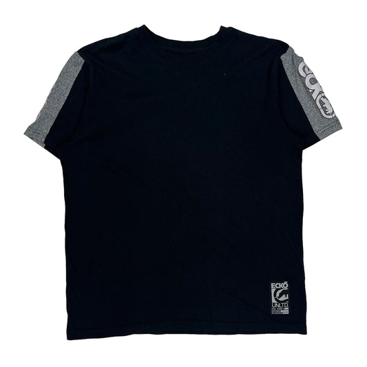 Vintage Ecko Unltd T-Shirt - Large Black Cotton Blend