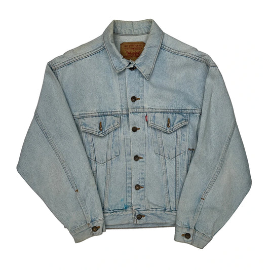 Levis Denim Jacket - Small Light Wash Denim