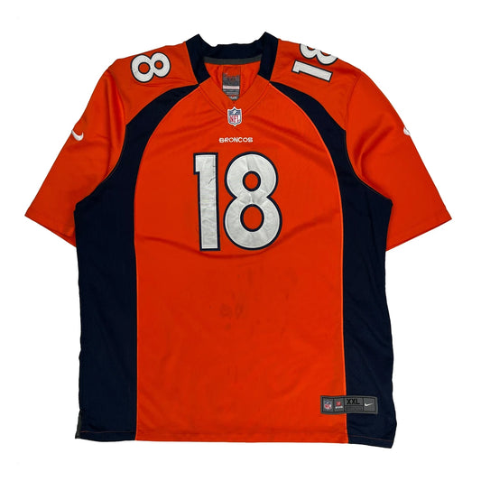 Broncos Nike Nfl Jersey - 2XL Orange Polyester