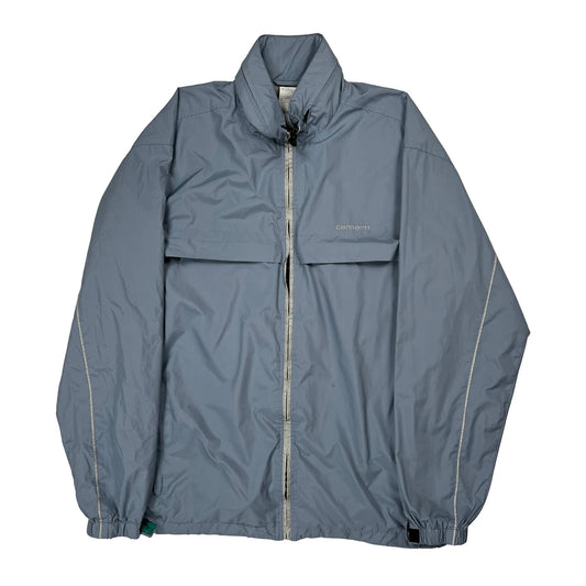 Carhartt Windbreaker - 2XL Blue Polyester
