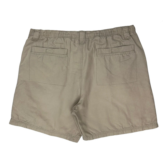 Wrangler Cargo Shorts - 36W 6L Beige Cotton