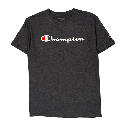 Champion T-Shirt - Medium Grey Cotton Blend