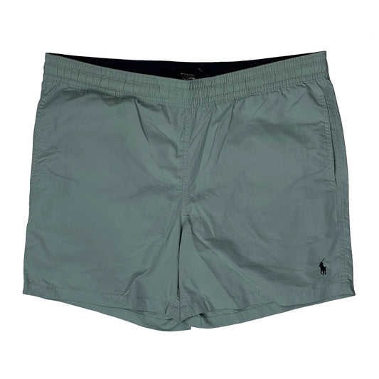 Polo By Ralph Lauren Sport Shorts - Medium Green Nylon