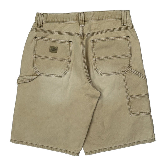 Lee Carpenter Shorts - 30W 10L Beige Cotton