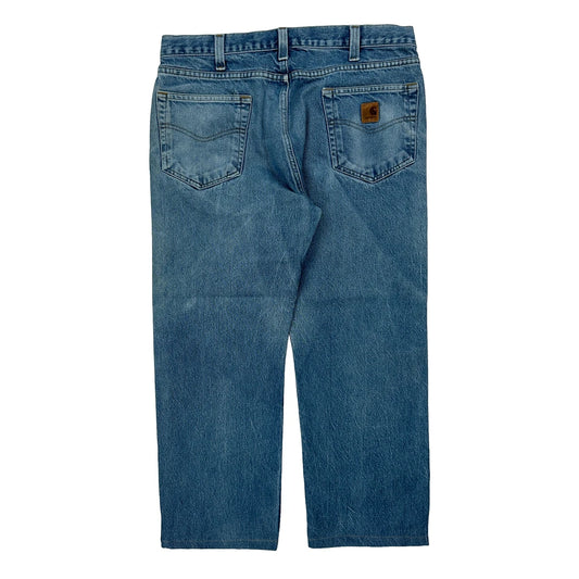 Carhartt Jeans - 34W 26L Blue Cotton