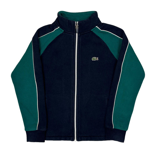 Vintage Age 8 Lacoste Track Jacket - Small Navy Cotton