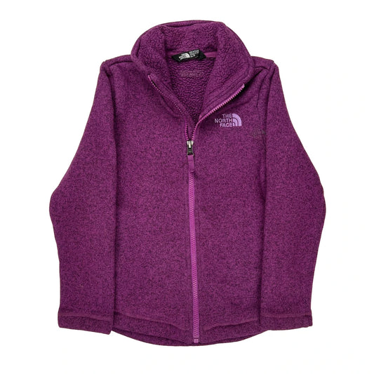 Age 6 The North Face Fleece - XS Purple Polyester