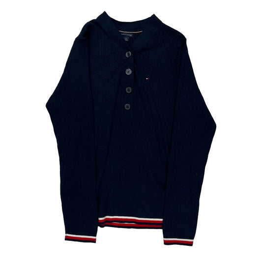 Tommy Hilfiger Jumper - Large Navy Cotton