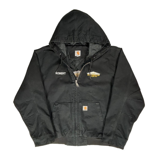 Albert J Wagner & Son Carhartt Graphic Jacket - XL Black Cotton