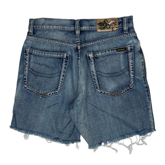 Vintage Dickies Denim Shorts - 32W 10L Blue Cotton