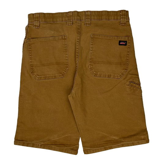 Dickies Carpenter Shorts - 30W 10L Brown Cotton