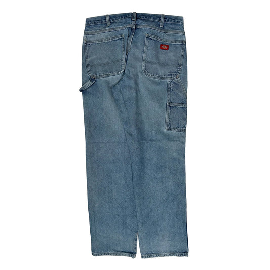 Vintage Dickies Carpenter Jeans - 36W 34L Light Wash Denim