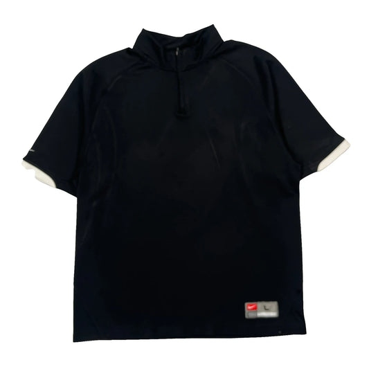 Galesburg Nike Polo Shirt - Large Black Polyester