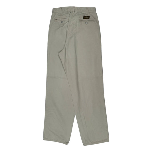 Calvin Klein Chinos - 30W UK 12 Beige Cotton