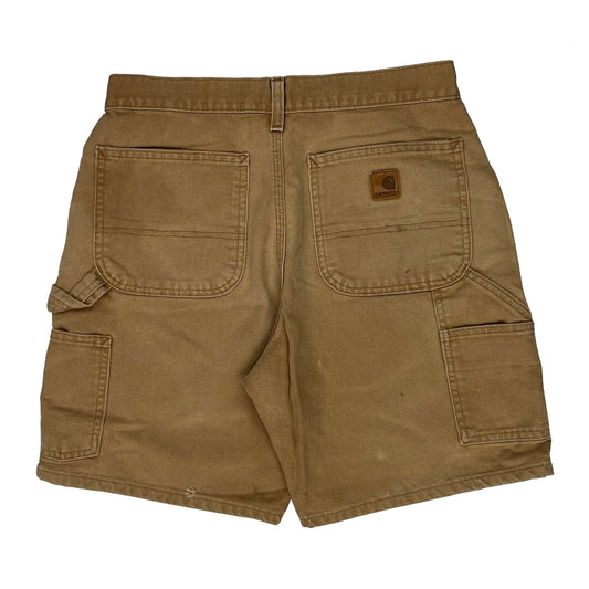 Carhartt Carpenter Shorts - 30W 10L Brown Cotton
