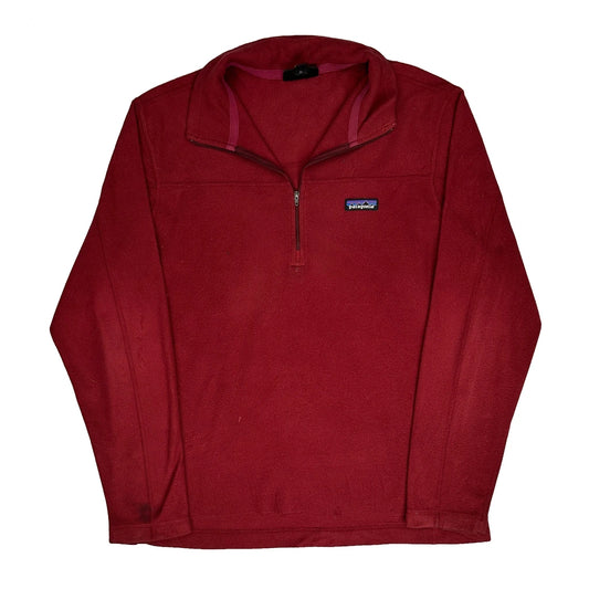 Patagonia Fleece - Large Burgundy Polyester