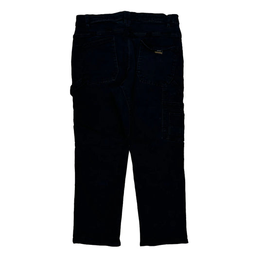 Cat Carpenter Trousers - 33W 28L Black Cotton