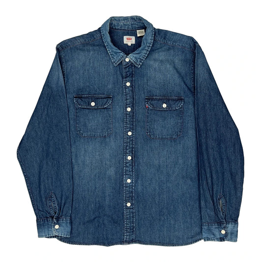 Levis Denim Shirt - XL Blue Denim