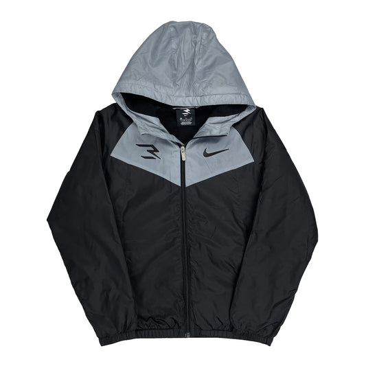 Age 12-13 Nike Windbreaker - Large Black Polyester