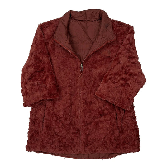 Vintage The North Face Fleece Jacket - Medium Red Polyester