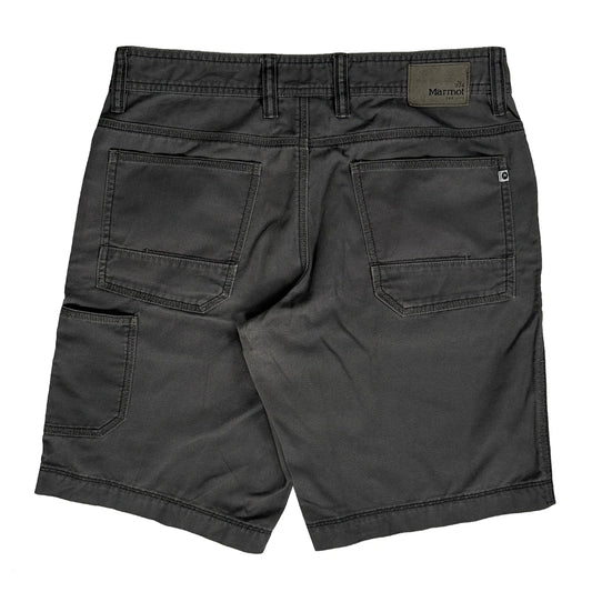 Marmot Shorts - 34W 10L Grey Cotton