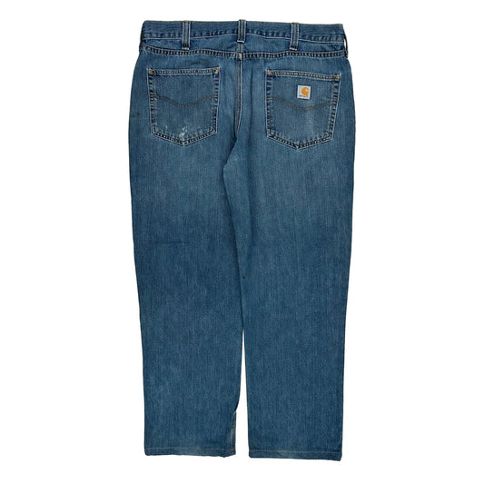 Carhartt Jeans - 38W 30L Blue Cotton Blend