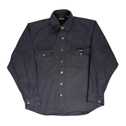 Dickies Shirt - Medium Black Cotton