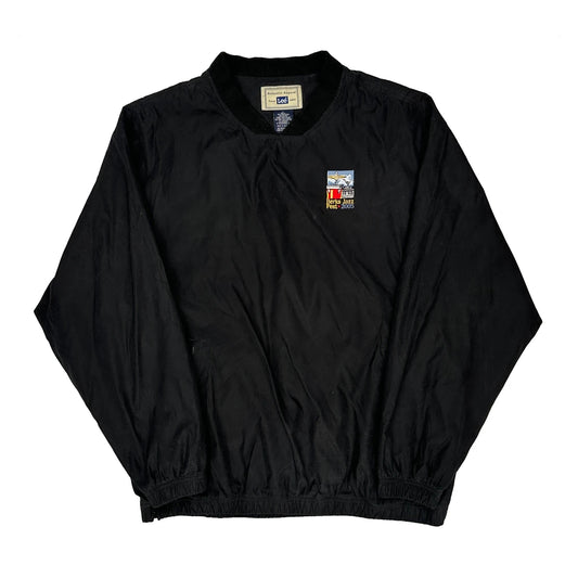 Jazz Fest 2003 Lee Windbreaker - Large Black Polyester