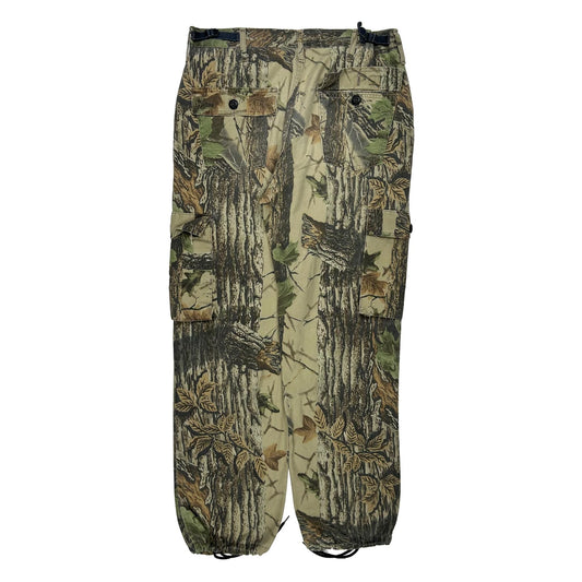 Vintage Mossy Oak Cargo Trousers - 32W 31L Camo Cotton