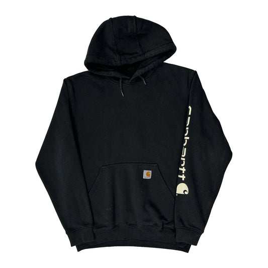 Original Fit Carhartt Hoodie - Medium Black Cotton Blend