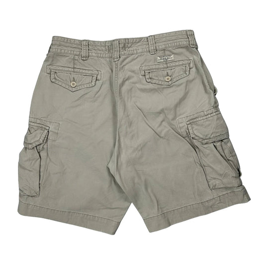 Polo By Ralph Lauren Cargo Shorts - 34W 9L Beige Cotton