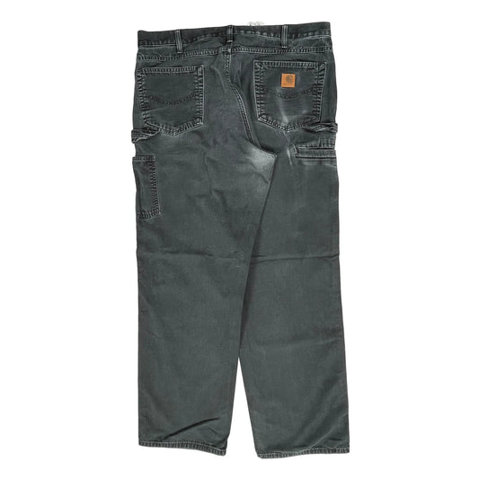 Carhartt Carpenter Trousers - 36W 32L Black Cotton
