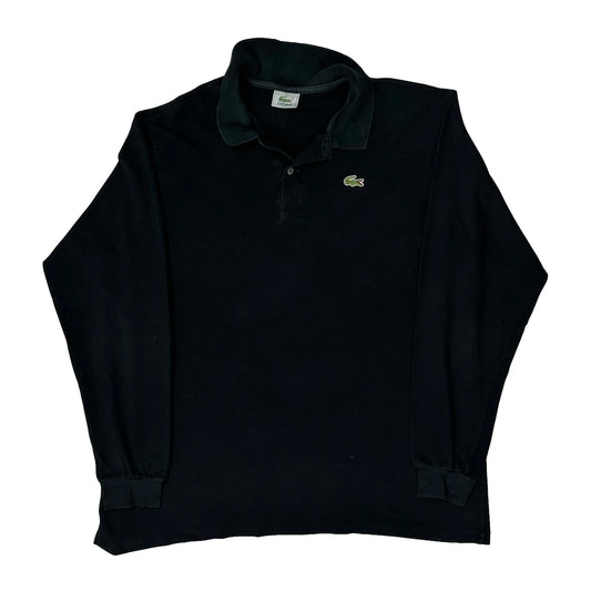 Lacoste Polo Shirt - 2XL Black Cotton