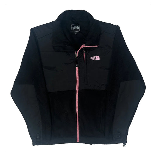 Vintage The North Face Denali Fleece Jacket - Large Black Polyester