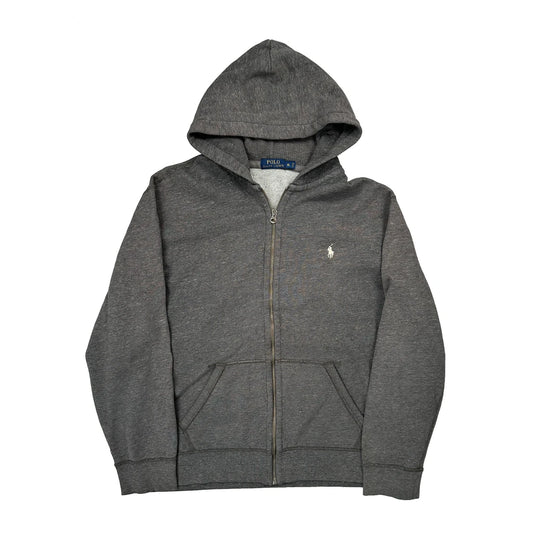 Polo By Ralph Lauren Hoodie - XL Grey Cotton Blend