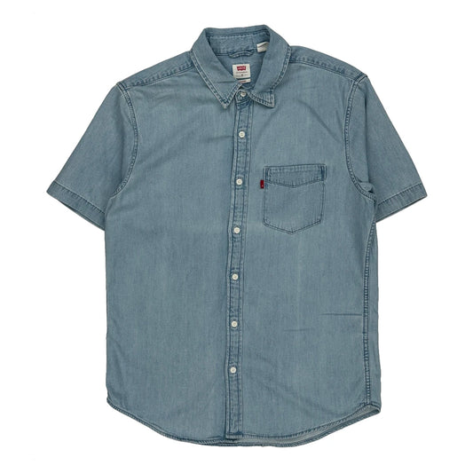Levis Denim Shirt - Medium Light Wash Denim