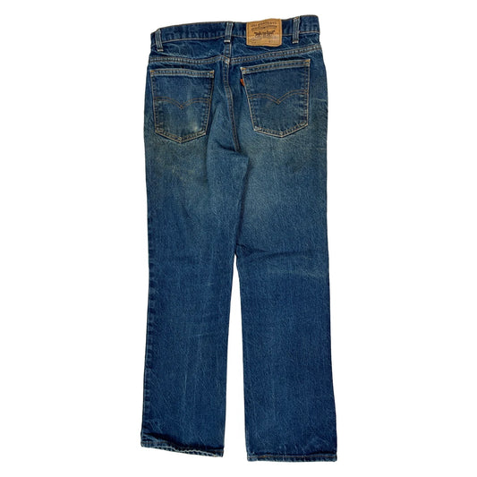 517 Orange Tab Levis Jeans - 30W UK 10 Blue Denim