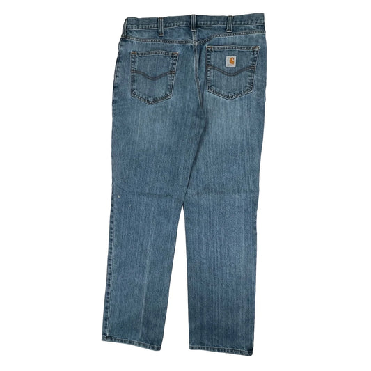 Carhartt Jeans - 35W 34L Blue Cotton Blend