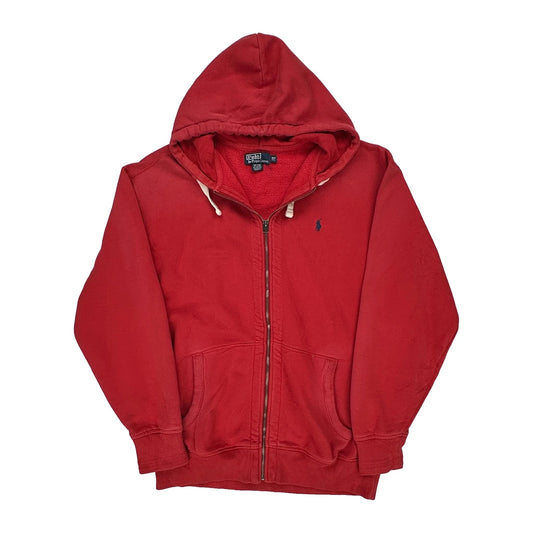 Polo By Ralph Lauren Hoodie - XL Red Cotton