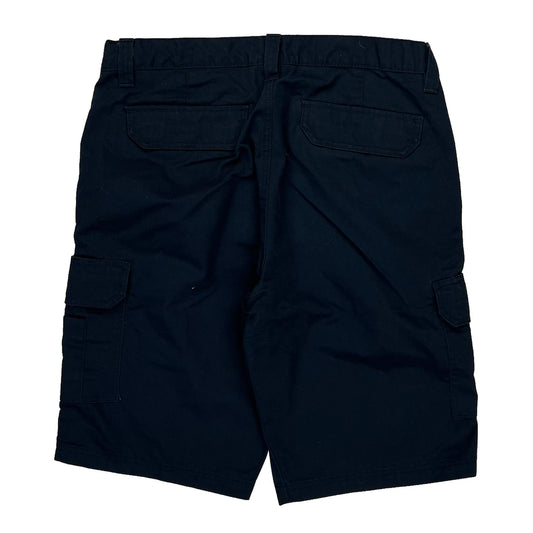 Unbranded Cargo Shorts - 34W 10L Navy Cotton