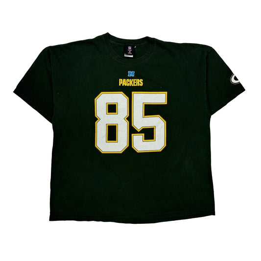 Packers N.F.L. Team Apparel Football Shirt - 2XL Green Cotton