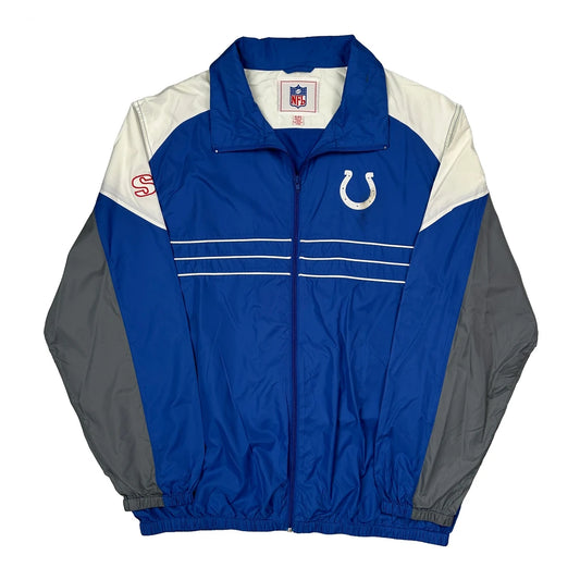 Indianapolis Colts Nfl Football Windbreaker - XL Blue Polyester